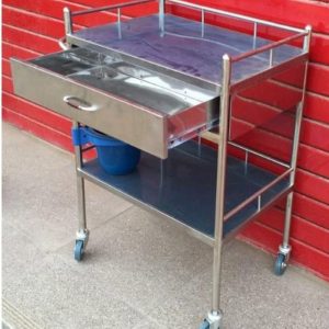 Alternative view of One Drawer Anaesthetic Trolley
